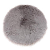 Maxbell 2 Pieces Sheepskin  Skin Faux Fur Fake Rug