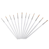 12Pcs Paint Brush Miniature Brushes Perfect for Fine Detailing Art Painting