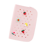 Maxbell Hole Pen Bag Makeup Bag Creative Fidget Stationery Box College School Artist Pink