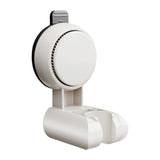 Maxbell Hand Shower Bracket Removable Shower Head Holder for Hotel Bathroom Washroom White