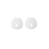Maxbell 4x1 Pair Silicone Earbuds Eartips Caps Compatible for AirPods  White