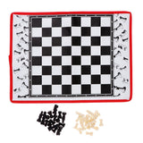 Maxbell Portable Folding International Chess Game Board 35x26.5cm + Chess Pieces - Aladdin Shoppers