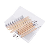 Maxbell 14Pcs Clay Sculpting Tools Pottery Clay Tool for Smoothing Embossing Shaping