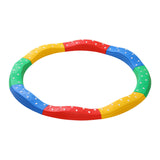 Maxbell Kids Balance Beams Training Toy Sports Toy Indoor and Outdoor Balance Blocks 8Pcs Rainbow