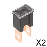 Maxbell 2xFuse Plug-in High Current Capacity for Car Truck Trailer Replacement 80A