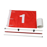 Maxbell Golf Putting Green Flag with Hole Cup Set Flagstick for Course Backyard Lawn