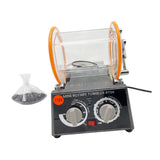 Maxbell Jewelry Polisher Tumbler Practical Jewelry Rotary Finishing Device Accessory with 450g Bead