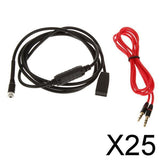 Maxbell 25x3.5mm AUX-IN Adapter Cable For BMW E46 02-06