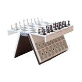 Travel Chess Set 3D Printed Chess Book for Tournament Beginner Camping Trips