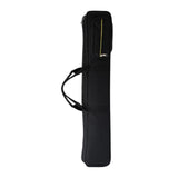 Maxbell Bamboo Flute Carrying Case Organizer Accessories with Shoulder Strap Handbag Black