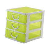 Maxbell Sundries Vanity Organizer Desk Room Jewelry Home Bathroom Make up Organizers yellow