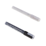 Maxbell White Black Acrylic Paint Markers Pens Art Permanent Paint Pens for Painting