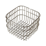 Maxbell Wire Mesh Basket Practical Decorative Organizer for Laundry Room Living Room 13x13x10cm