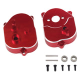 Maxbell 1/12 RC Car Gearbox Housing Transmission Case Housing Set for MN82 MN78 LC79 red