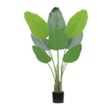 Artificial Potted Plant Artificial Plant Decor for Indoor Outdoor Store Home 120cm