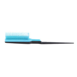 Maxbell Natural Hair Brush Fluffy Comb Hairdressing Barber Wigs Hairbrush Blue