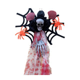 Maxbell Halloween Hanging Skeleton Creative Scary Flying Ghost for Patio Garden Yard Style A