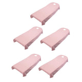 Maxbell 5 Pieces Soft Beauty Massage SPA Bed Cover Sheet With Breath Hole Pink