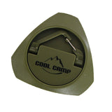 Maxbell Magnetic Hook for Canopy Camping Lantern Hanger Hook for BBQ Survival Hiking Green