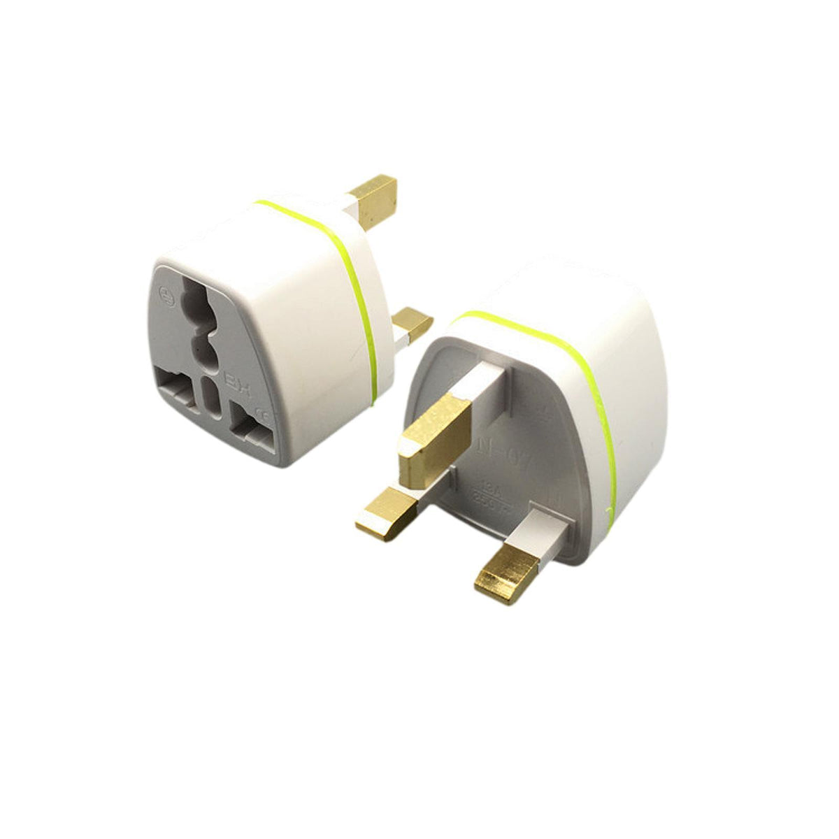 Maxbell Universal European Travel Plug Singapore/UK/malaysia// for Wall White