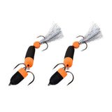 Maxbell Maxbell 2pcs Topwater Floating Artificial Baits Crankbaits Jerkbaits Swimbaits 006