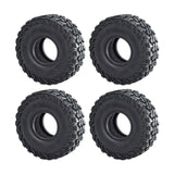 Maxbell 4 Pieces RC Tires Easy to Install Soft Climbing Car Tires for D261 D90 SCX10