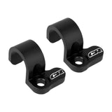 Maxbell Rear Brake Line Clamps Motorcycle Parts Brake Hose Snap Clamp for Honda Black