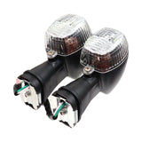 Maxbell 2x Motorcycle Lights Turn Signals Motorcycle Blinkers for 400R White