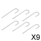 Maxbell 9x6pcs Acrylic Pipe U Shape Tube Bend for Aquarium Co2 System/Diffuser