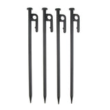 Maxbell 4pcs Outdoor Camping Tent Stakes Tent Pegs Garden Awning Ground Nails 20cm