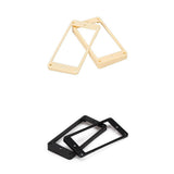 Maxbell 6pcs Curved Neck Bridge Humbucker Pickup Mounting Rings for LP Electric Guitar