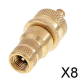 Maxbell 8xCar Auto Trunk Tire Pressure Reducing Deflation Relief Flow Control Valve