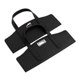 Maxbell Crochet Bag Handles with Twist Lock Bag Accessories with Holes Purse Handles Black