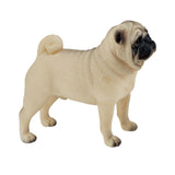 Maxbell Miniature Chinese Shar Pei Crafts PVC Simualtion Dog Figurine for Dog Lovers