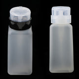 2pcs 250ml Nail Art Tip Empty Dispenser Nail Remover Pump Bottle Transparent