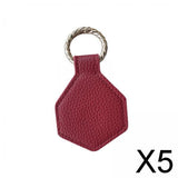 Maxbell 5xMagnetic Hat Clip for Cap Clip Clip on Holder for Towel Luggage Women Red