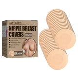 Maxbell 6x30x Breast Covers Adhesive Invisible for Bathing suits Shirts Women Men