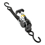 Maxbell Retractable Auto Ratchet Strap High Performance S Hooks for Boat Truck 3.3 M
