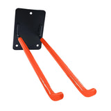 Maxbell Garage Storage Hook Wall Mount Paddle Rack for Tire Garden Tools Canoe orange