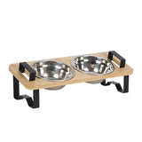 Maxbell Raised Cat Food Bowl Cat Dishes Food Dispenser Elevated Dog Bowls with Stand