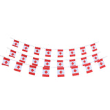 Maxbell 30Pcs 10m Canadian Flag String Bunting Banner Garland Outdoor Garden Decor - Aladdin Shoppers