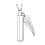 Cremation Jewelry Ashes Jar Key Chain Urn Pendant for Friends Family Women