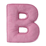 Maxbell Letter Plush Pillow Ornament Educational Plush Toy for Couch Bed Letter B