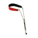 Maxbell Saxophone Neck Strap Belt with Metal Hook for Alto Clarinets Beginners Gifts Red