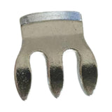 Maxbell Violin Mute Professional Metal Violin Parts Lower Noise Violin Practice Mute Silver