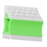 Maxbell Pet Hair Remover Compact Cat Dog Hair Remover for Car Interiors Rugs Couches 8.8cmx7cmx2.8cm Green