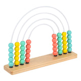 Maxbell Wooden Abacus Montessori Toy for Preschool Toy Kids Room Decor Nursery Decor