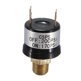 Maxbell 2x12V Air Pressure Switch Rated For Trumpet Train Horn Compressor 170-200 PSI