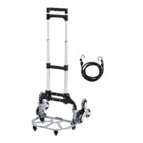 Maxbell Stair Climbing Hand Cart Folding Hand Cart for Home Moving Outdoor Daily Use Hand Cart
