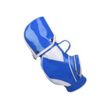 Golf Wine Bag PU Practical Golf Bag Drink Carry Bag for Travel Hiking Blue